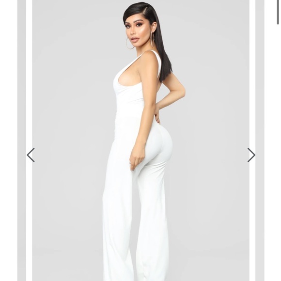 NWT: Fashion nova Oceans Deep Bodysuit - Ivory - Picture 3 of 6